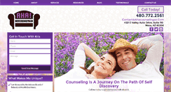 Desktop Screenshot of ahacounselingaz.com